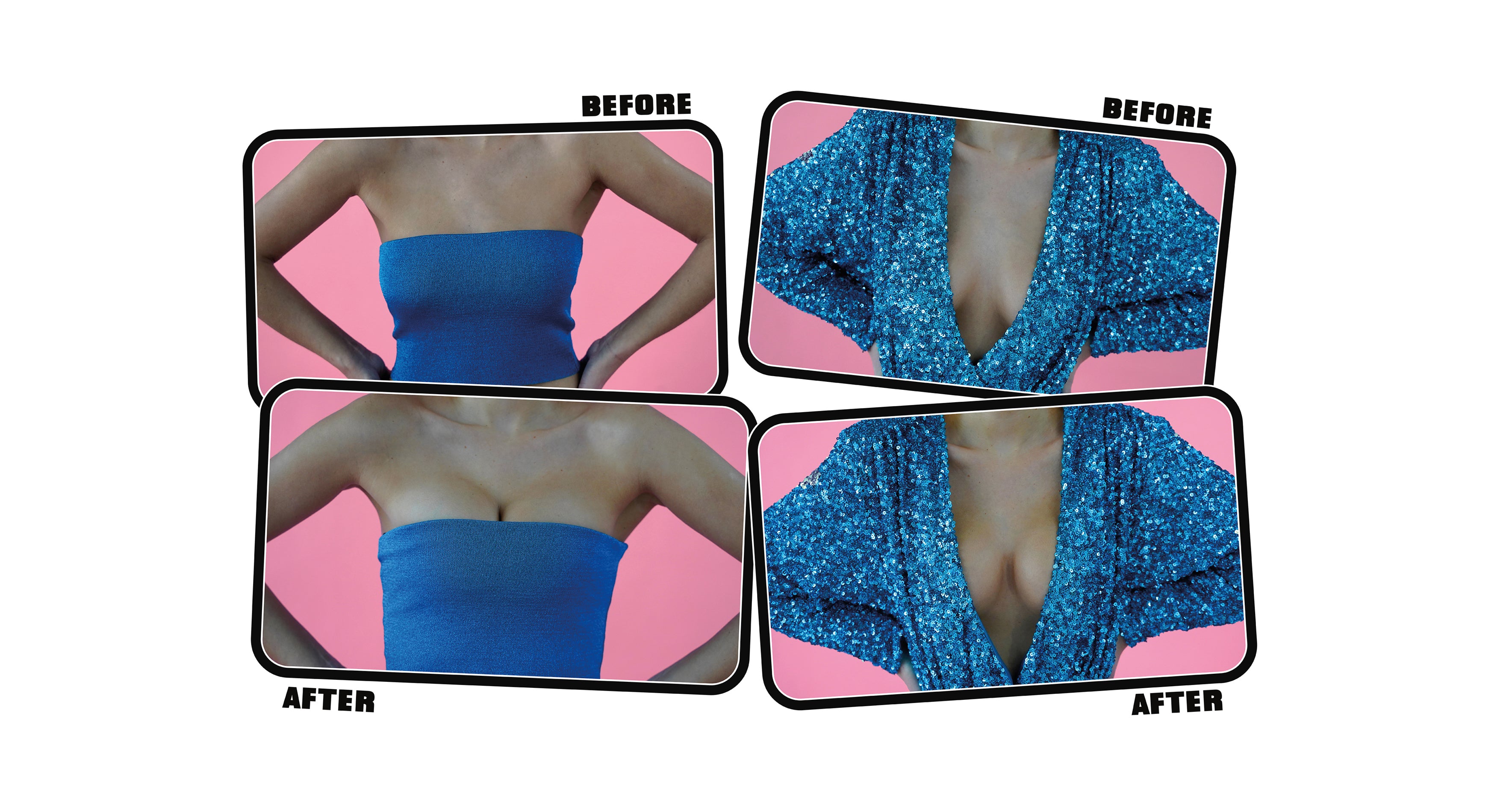how to tape boobs for strapless dress